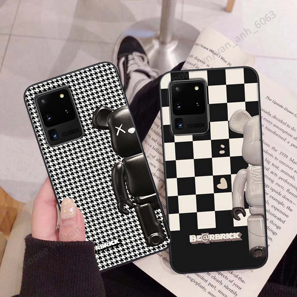 Ốp lưng Samsung S20 Ultra ốp điện thoại hình bearbrick, new york, thể thao