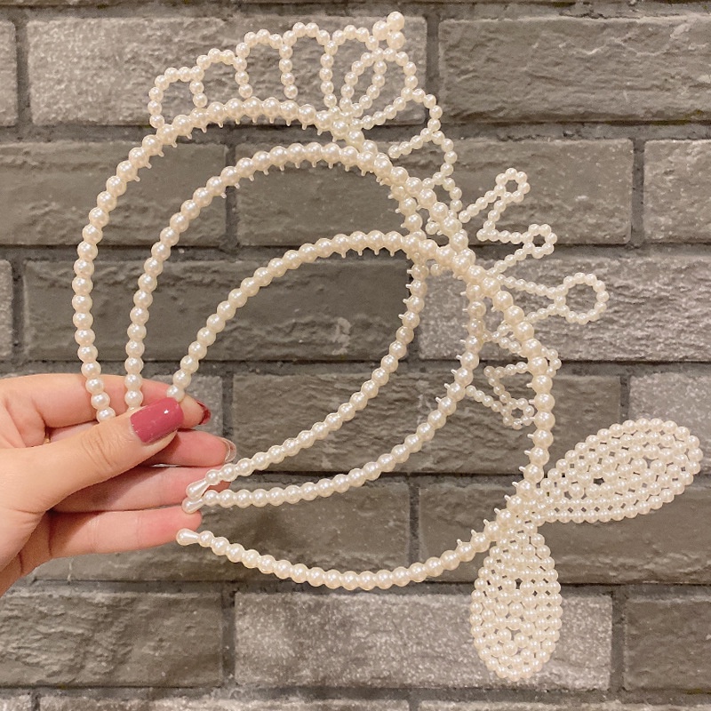 Cài tóc đính ngọc trai nhân tạo dễ thương dành cho nữ