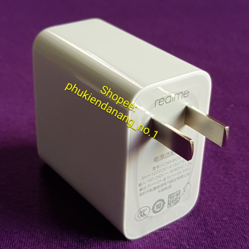 CỦ SẠC NHANH DART [30W] REALME 6, 6Pro 7, 8, Q2, Q3, Q3s, Q3Pro, X2, X50, V5 New Seal