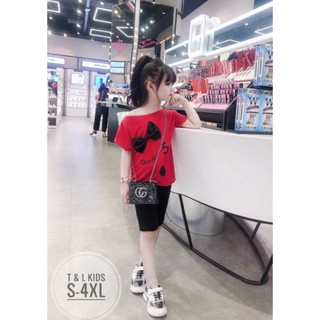 Sét bộ áo cn nơ cho bé siu hót