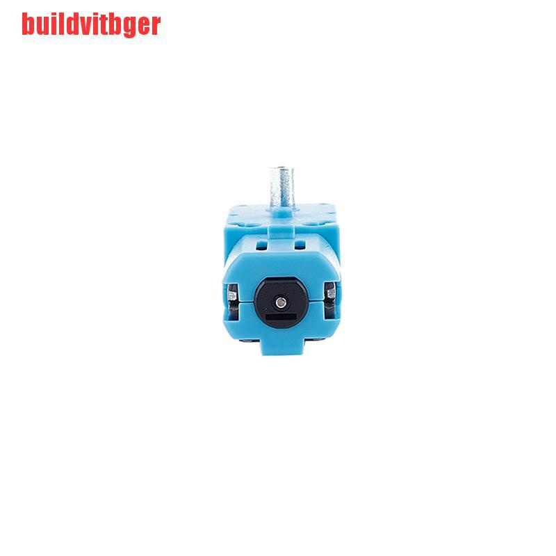 {buildvitbger}1:90 110RPM Metal DC Gear Motor Axis Brushless DC Motor For Arduino Fan Robot HGA