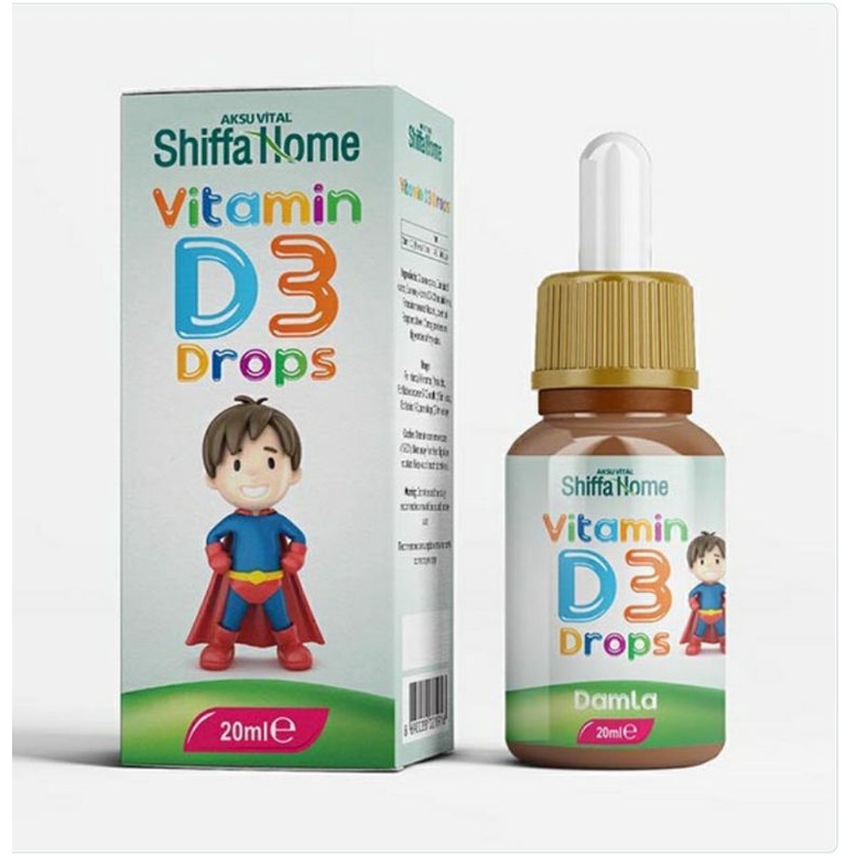 Vitamin D3 Shiffa Home 20ml thổ nhỹ kỳ