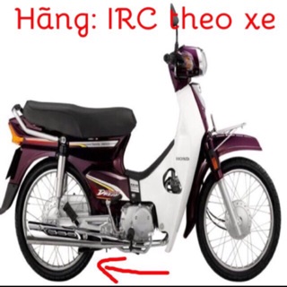 Lốp sau xe Dream, lốp sau IRC cho xe Dream , lốp sau chính hãng HONDA