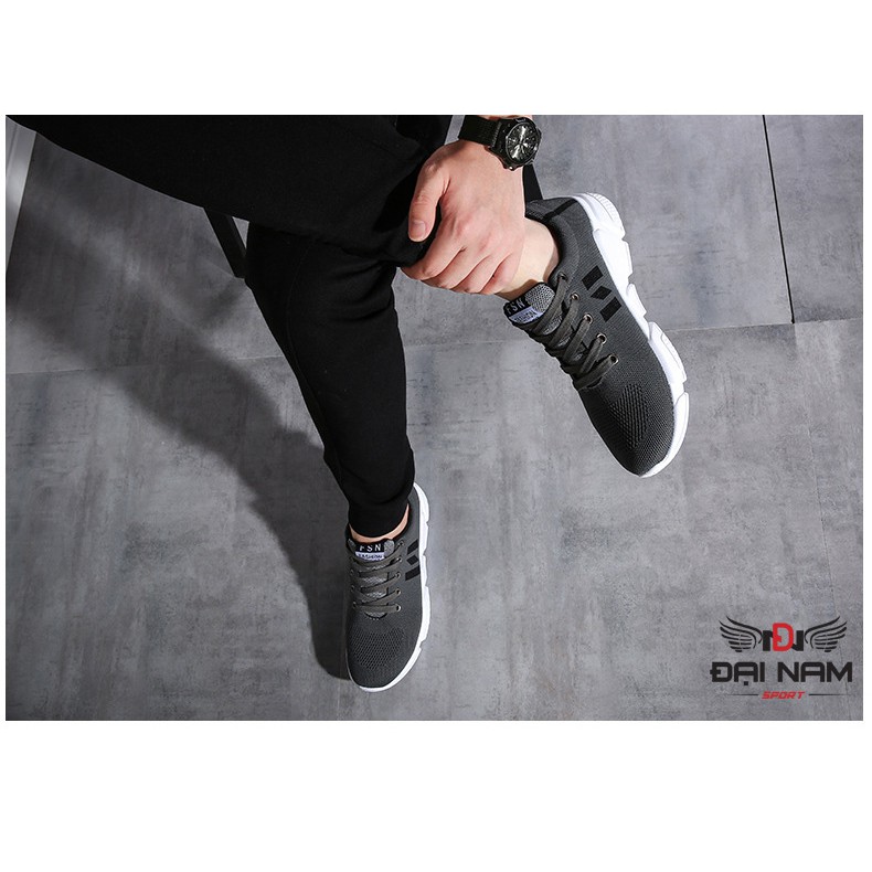 Giày thể thao nam siêu nhẹ kiểu dáng sneakers DNS02