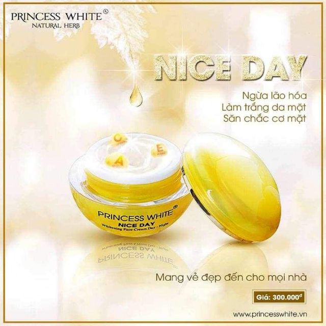 Princess White Natural Herb Nice Day