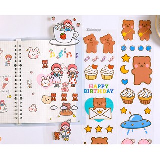 Miếng Dán Sticker Cỡ Lớn 53x9cm (Còn 7 Mẫu)