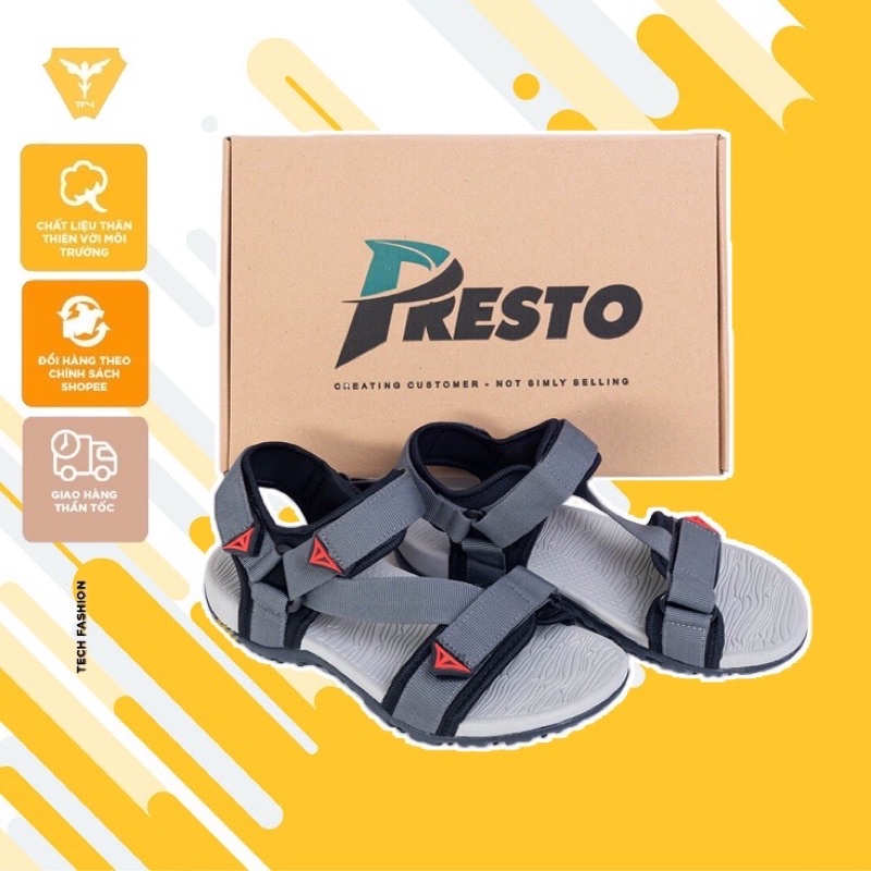 [Có bảo hành] Giày Sandal Nam PRESTO Quai Chéo Giá Rẻ, Đẹp - NQ01