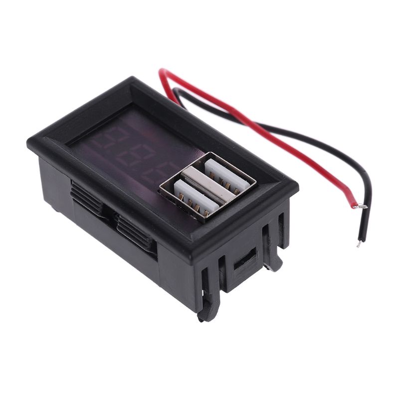 Vôn Kế Kỹ Thuật Số AOTO Có Đèn LED Hiển Thị