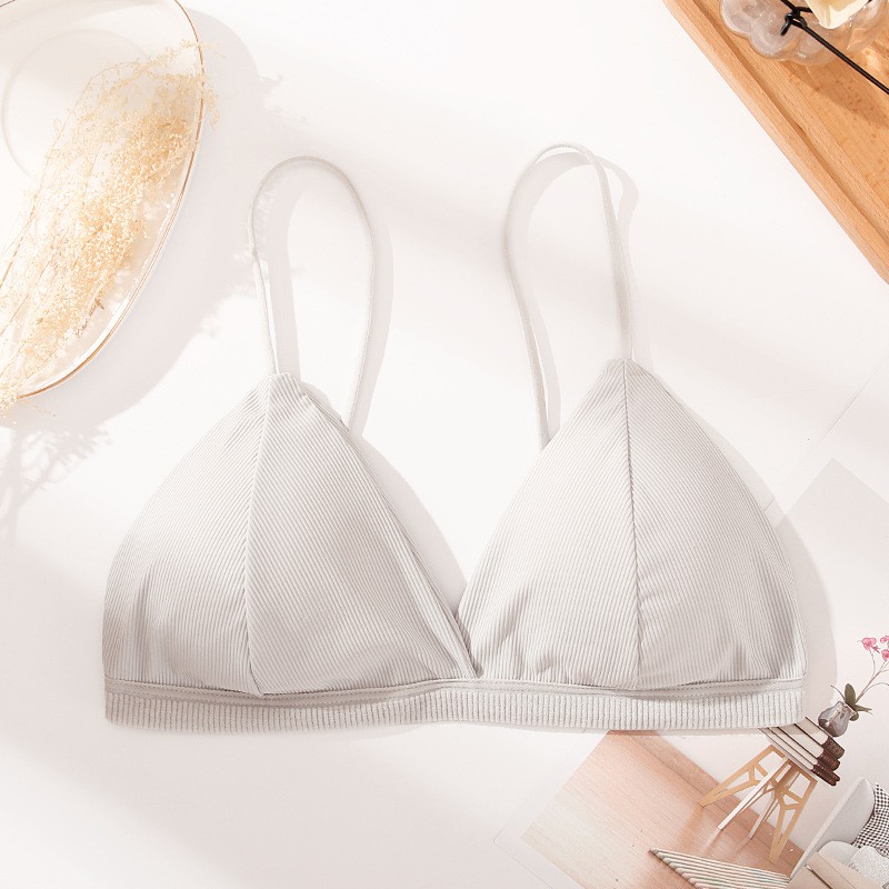 Áo Bra Dây Mảnh ⭐FREESHIP⭐ Áo Ngực Nữ Mút Mỏng Không Gọng B812