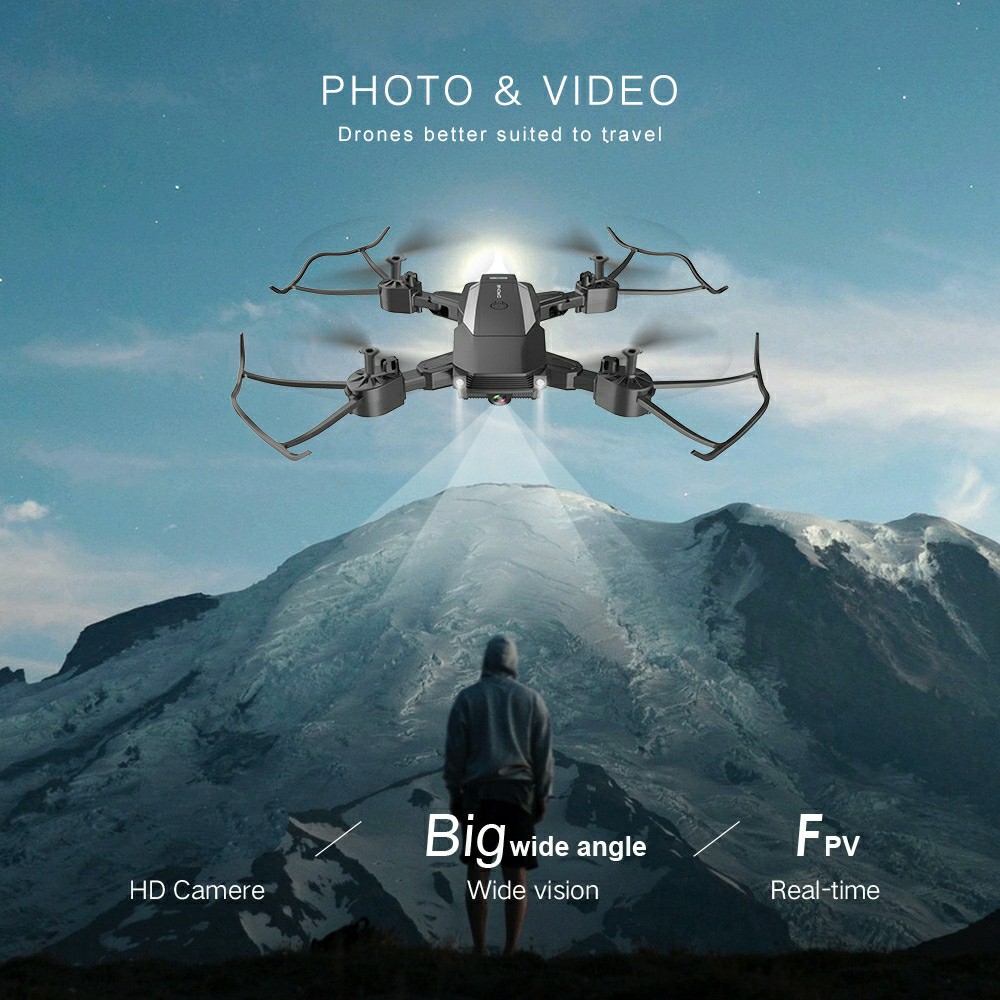 Flycam F84 có camera tặng ba lô trị giá 250k