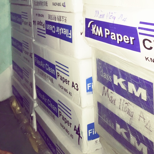 Giấy in phòng sạch KM (Màu xanh lá nhạt)