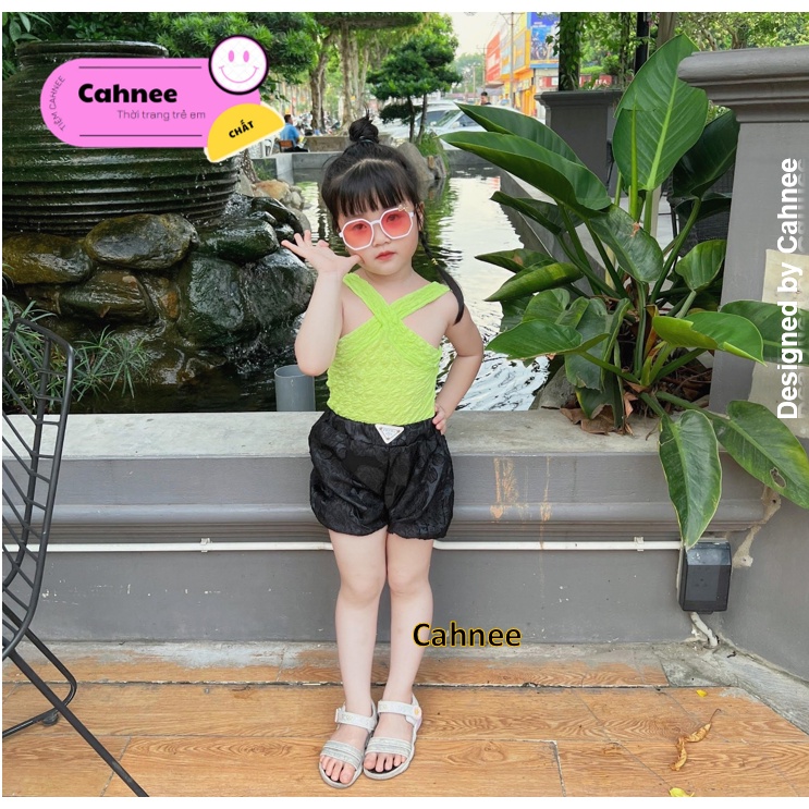 Áo Bé Gái - Áo 2 Dây Crotop - Áo Đan Chéo Cho Bé Gái màu sắc xinh xắn - Size từ 10 - 35kg