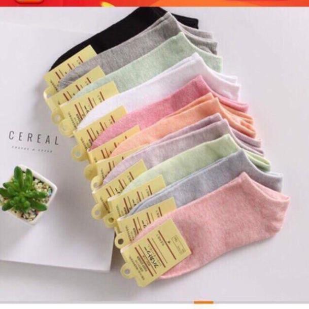 Set 10 Đôi Tất Unisex Xuất Nhật { Bán Sỉ }