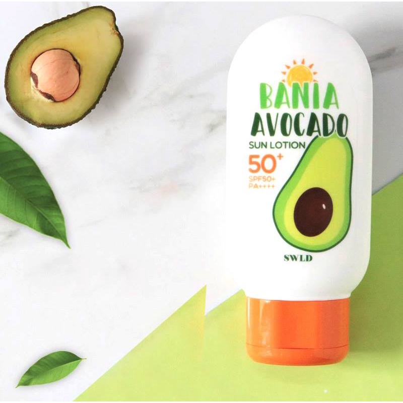 Lotion chống nắng 2in1 SWLD BANIA AVOCADO SUN LOTION CREAM 50 SPF+++ PA++++ ( dành cho body)