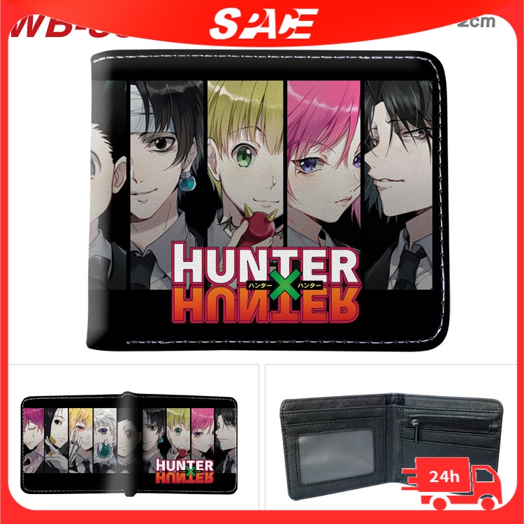 Ví Ngắn Đựng Thẻ/Tiền Xu In Hình Anime Hunter