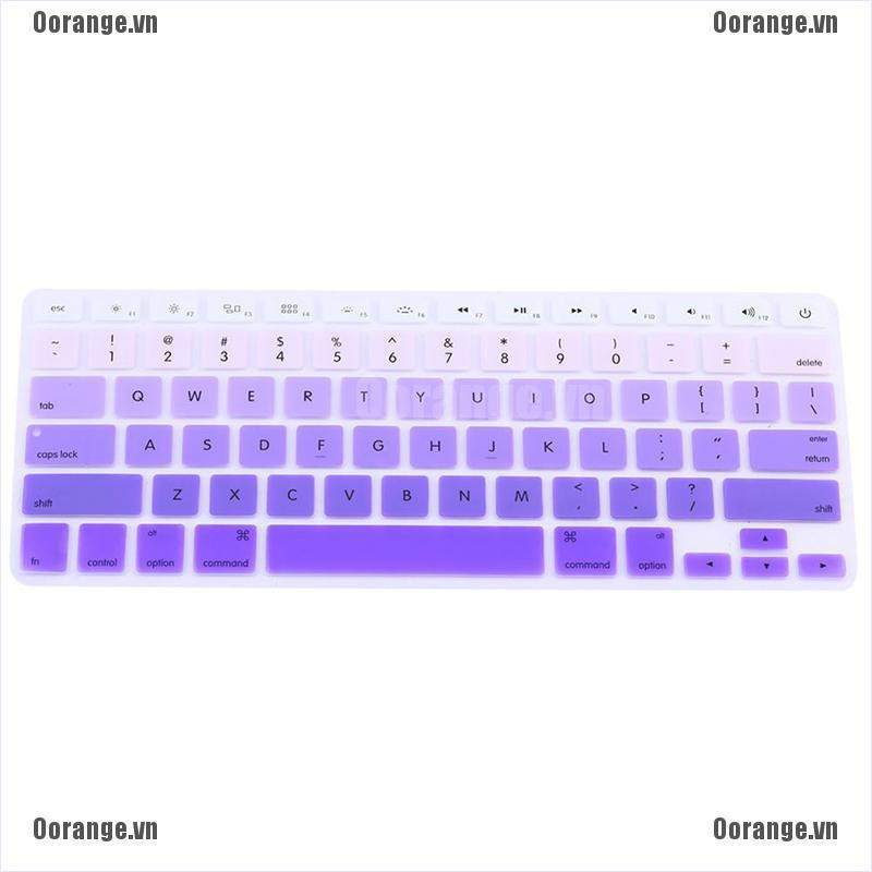Bàn Phím Silicone Chống Bụi Cho iMac Macbook Pro 13 &quot;15&quot;