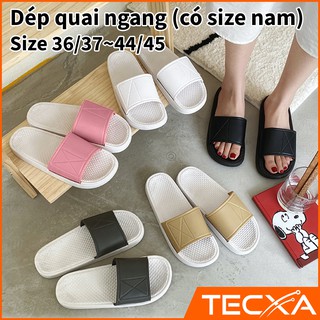 Dép quai ngang cao su đúc siêu bền chống mòn chống trượt đi nước thoải mái