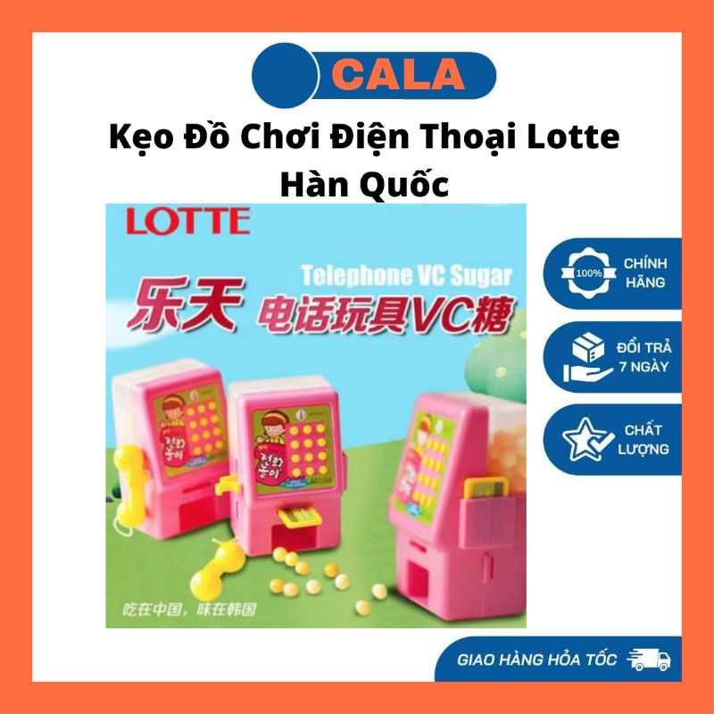 Kẹo Đồ Chơi Điện Thoại Lotte Hàn Quốc