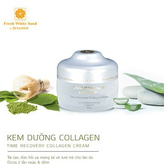 Kem dưỡng Tenamyd Collagen Cream Fresh White Sand 50g