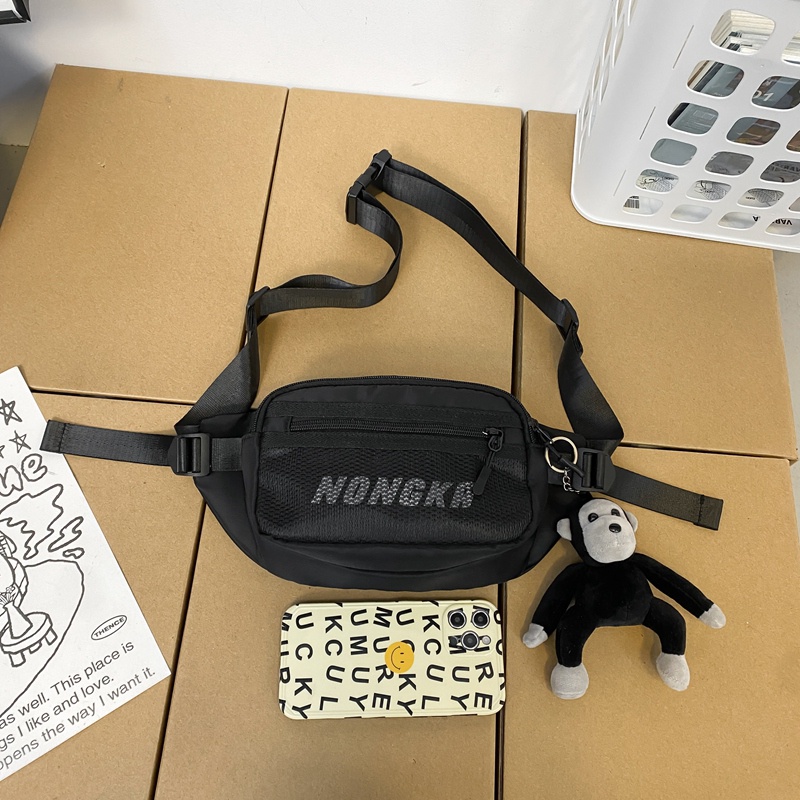 Túi Đeo Chéo Nylon Chống Thấm Nước Thời Trang Hàn Quốc Dành Cho Nam