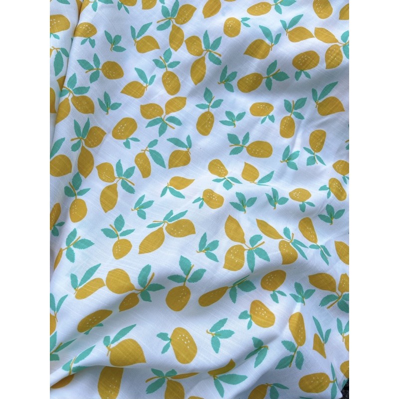 vải đũi siêu mềm quả xoài