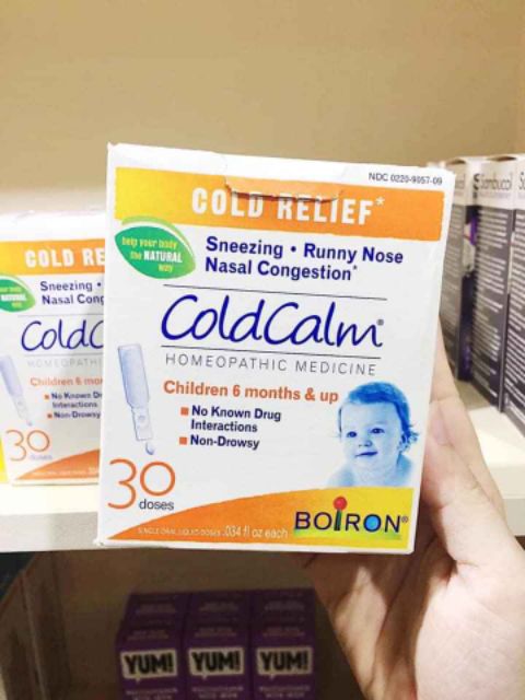 Muối uống vi lượng Boizon Coldcalm Mỹ hộp 30 gói