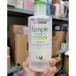 Nước Tẩy Trang Simple Micellar 200ml