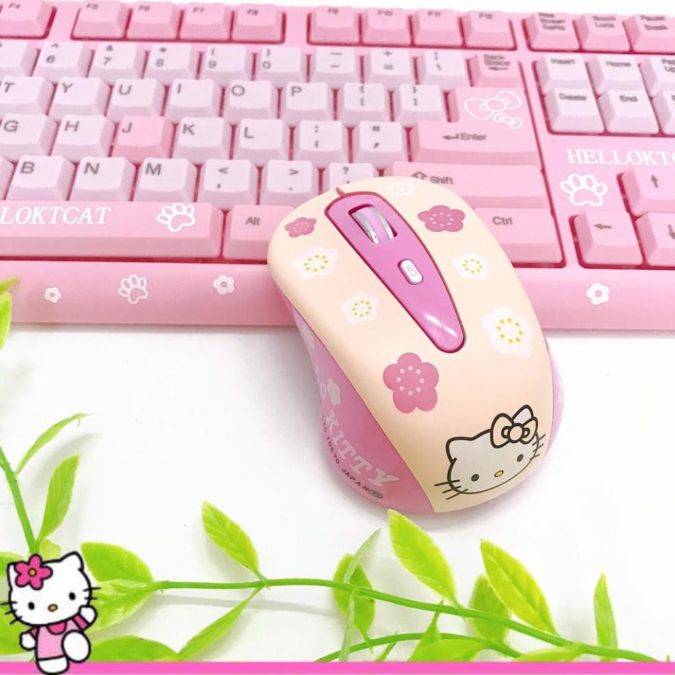 🌸🌸 Chuột quang không dây Hello Kitty ☘☘
