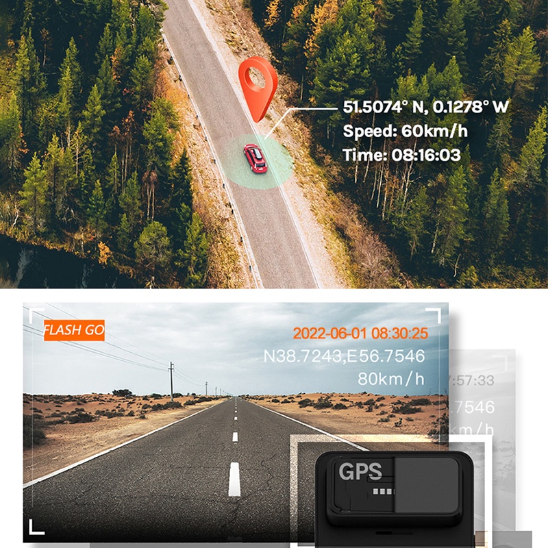 Camera Hành Trình DVR GPS WIFI 1080P HD 3 Trong 1 Thông Minh Tầm Nhìn Ban Đêm Cho Xe Hơi