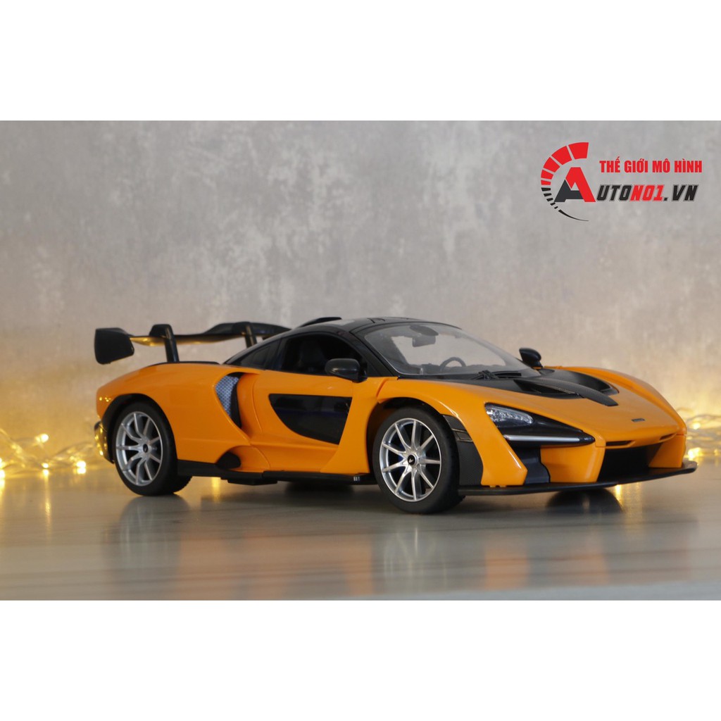 MÔ HÌNH XE ĐIỀU KHIỂN Ô TÔ MCLAREN SENNA ORANGE 1:14 RASTAR 7242