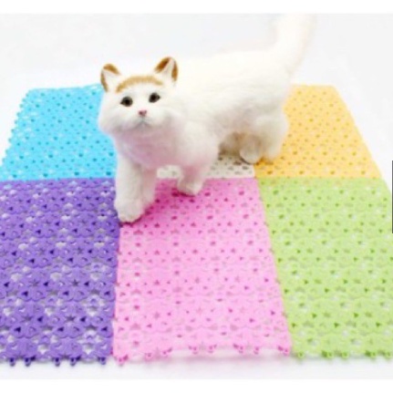 Tấm Nhựa Lót Chuồng Chó MÈo ( nhựa PVC 20x30cm ) có nhiều màu