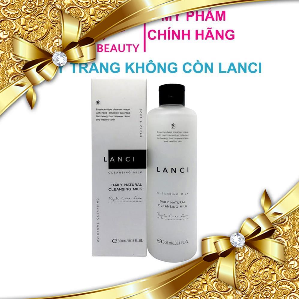 Nước Tẩy Trang Lanci Daily Natural Cleansing 300ml, Sữa Tẩy Trang Lanci Hàn Quốc Mit Beauty Làm Sạch Lớp Trang Điểm