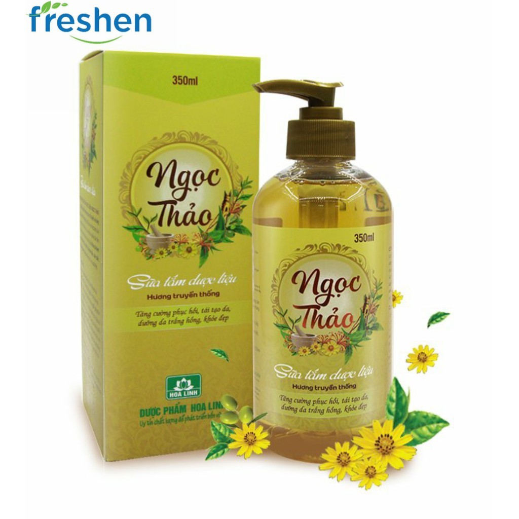 Sữa tắm dược liệu Ngọc Thảo 350 ml