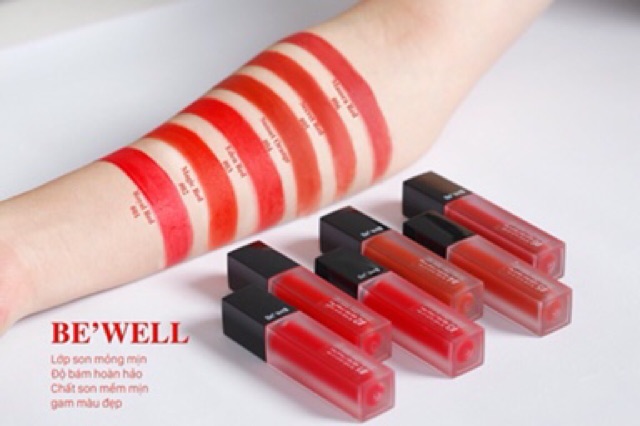 Son kem Be’Well Velvet Lip tint Hàn quốc