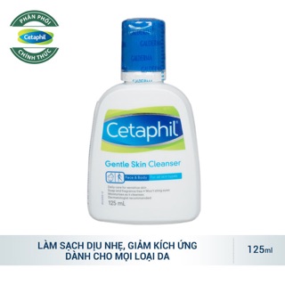 Sữa Rửa Mặt Dịu Nhẹ Cetaphil Gentle Skin Cleanser 125ml