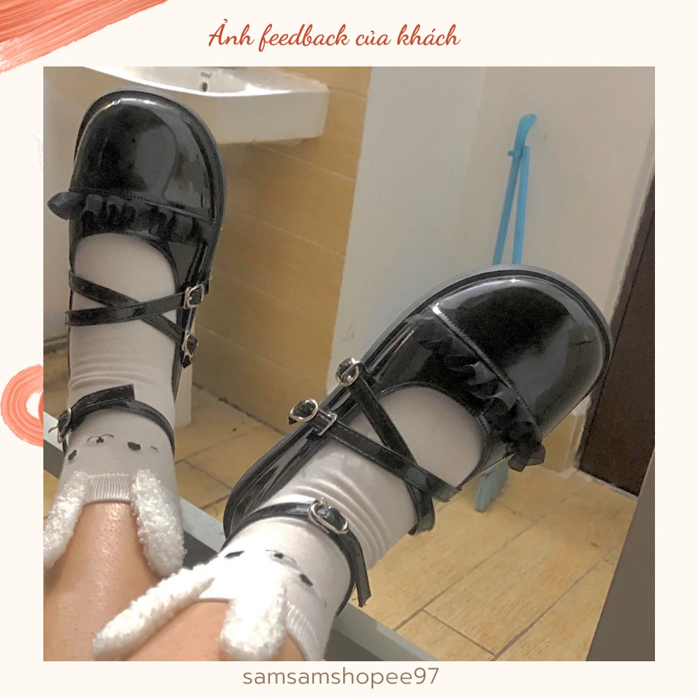 (SẴN SIZE 40) Giày Mary Janes cài quai ngang (Kèm ảnh thật) | BigBuy360 - bigbuy360.vn