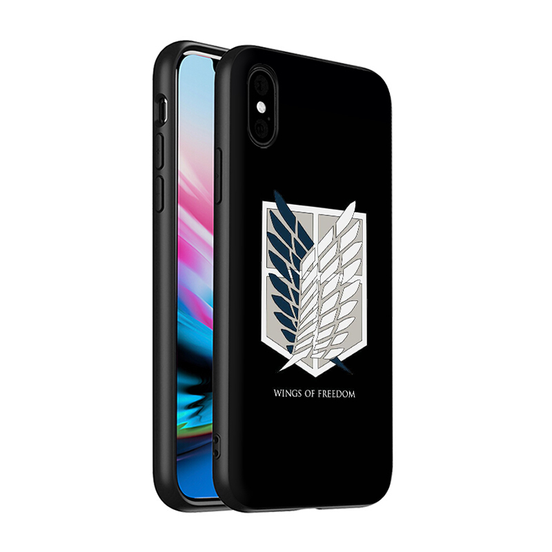Ốp Lưng Logo Attack On Titan Cho Iphone 8 7 6s 6 Plus 5 5s Se 2016 2020