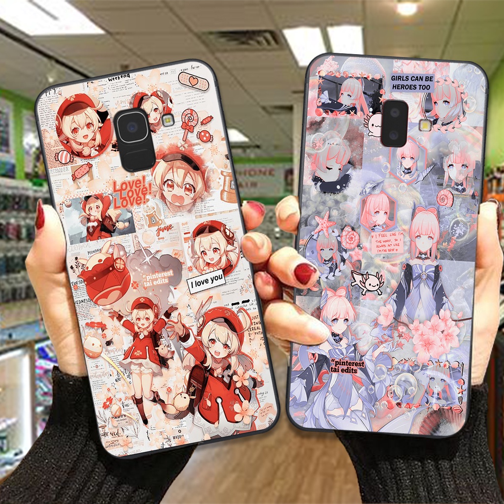 Ốp lưng Samsung J6 / J6 Plus in hình Genshin Impact siêu dễ thương, cá tính