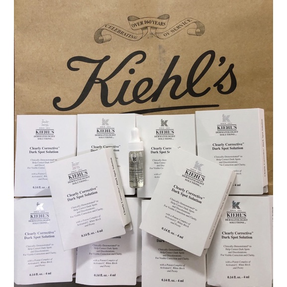 Tinh chất trắng da, thâm nám Kiehl’s Clearly Corrective Dark Spot Solution 4ml/ Serum Kiehls