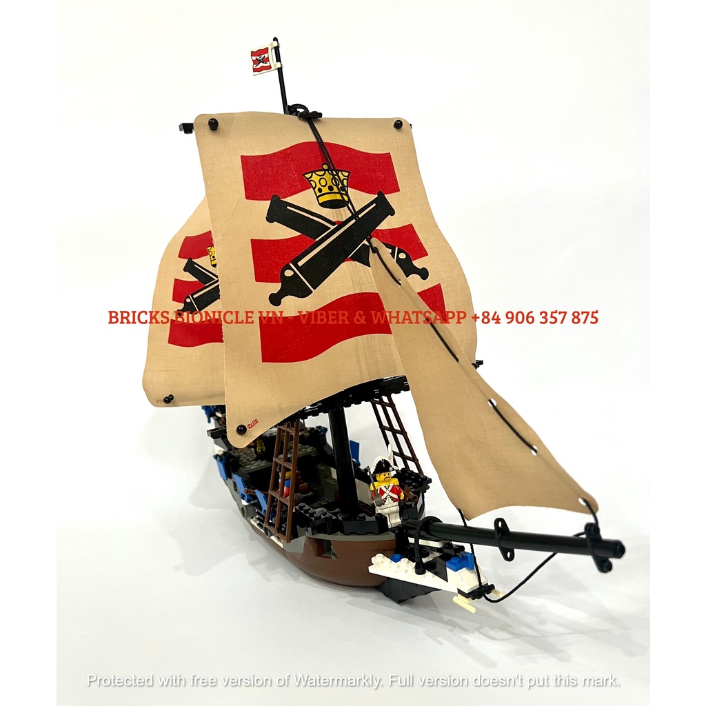 LEGO PIRATES SYSTEM - ĐỒ CHƠI XẾP HÌNH LEGO TÀU CƯỚP BIỂN -  6271 IMPERIAL FLAGSHIP - HẢI THUYỀN HOÀNG GIA