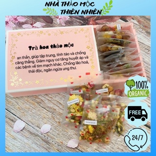 Hộp 25 gói Trà Hoa Thảo Mộc thanh lọc cơ thể, đẹp da