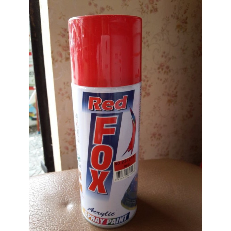 Sơn xịt RedFox nhiều màu, sơn chất lượng giá rẻ, dung tích 400ml, sơn xe máy, sơn ô tô - Nhập khẩu Thái Lan