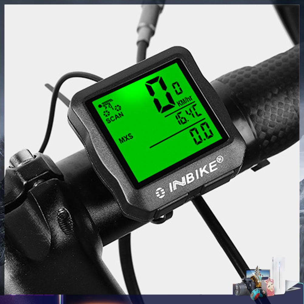 Đồng Hồ Đo Tốc Độ Có Dây Cho Xe Đạp