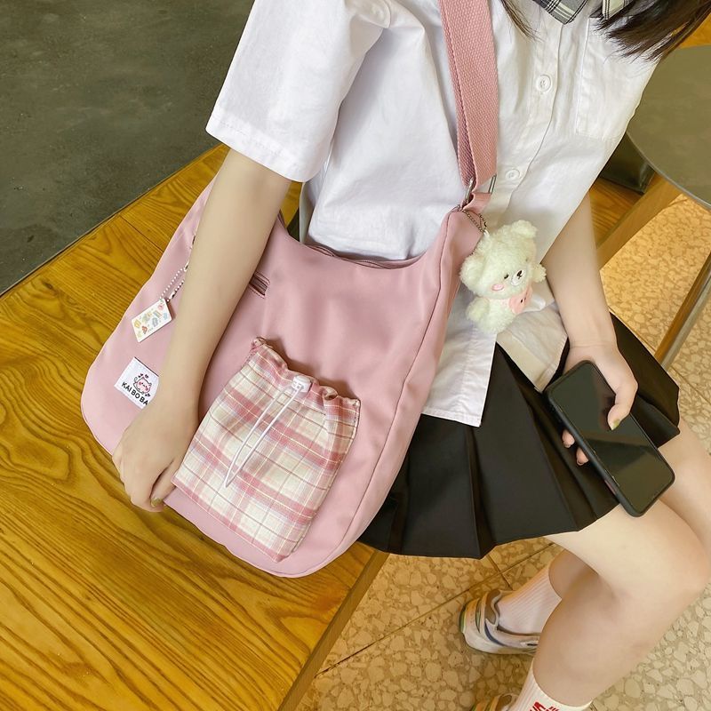 Túi đeo vai ENVIROSAX vải canvas cỡ lớn thiết kế dễ thương cho nữ