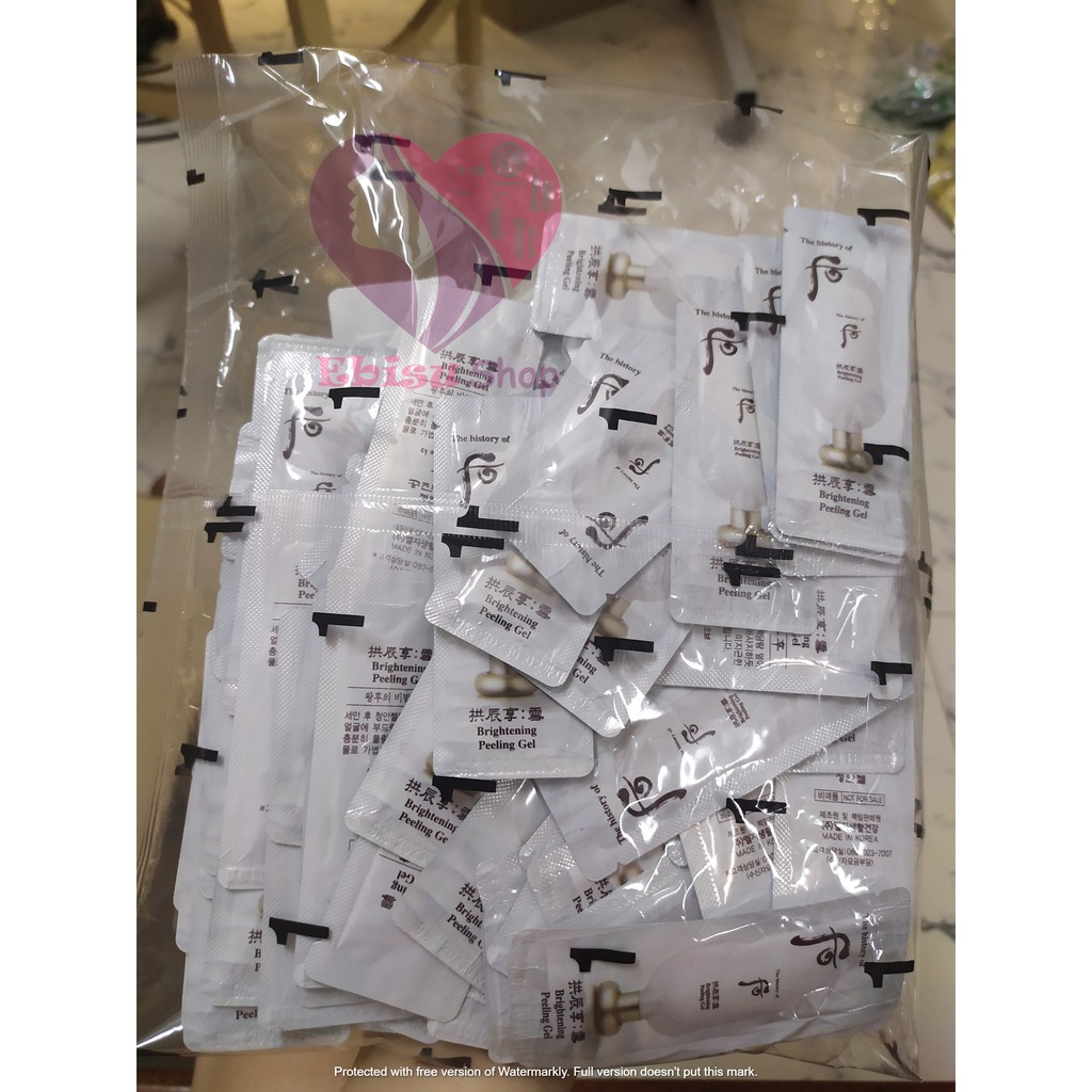 Combo 60 gói tẩy tế bào chết kỳ whoo Brightening Peeling Gel. | BigBuy360 - bigbuy360.vn