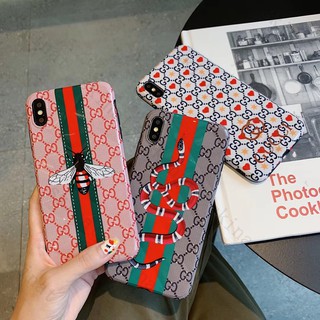 ốp điện thoại gucci cho iphone 11 pro xs max xr i8 i7 plus