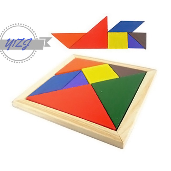 [Mã TOYDEC hoàn 20K xu đơn 50K] Đồ chơi xếp hình các khối gỗ màu phát triển trí tuệ cho trẻ em