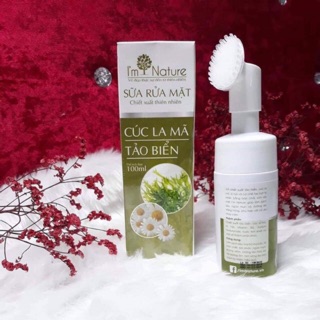 Sữa rửa mặt I'm Nature Cúc la mã & tảo biển