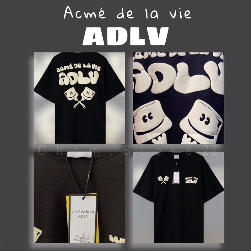 Áo phông ADLV Logo nổi (xuất dư xịn)