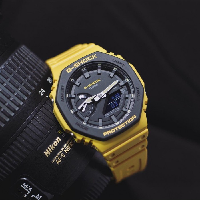 Đồng Hồ Nam Casio G-Shock GA-2110SU-9ADR Chính Hãng - Dây Nhựa | G-Shock GA-2110SU-9A Carbon Core